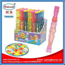 Bolha de sabão varinha brinquedo bolha Candy Stick água brinquedo